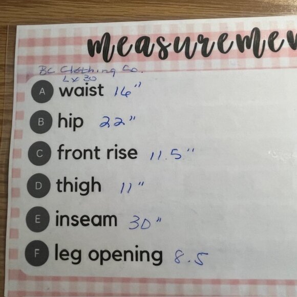 BC Clothing CO Gray Convertible Hiking Pants- Size L x 30 - Picture 11 of 11